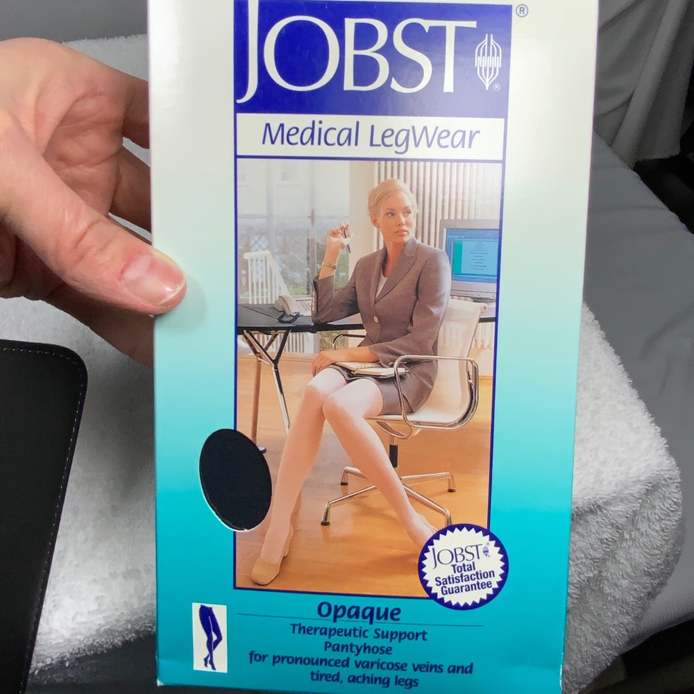 Jobst Firm Compression Pantyhose - Navy - Small